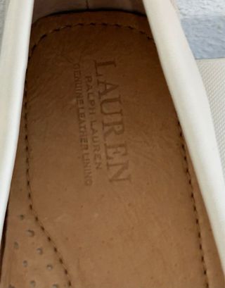 Ralph Lauren mocasines piel mujer 39