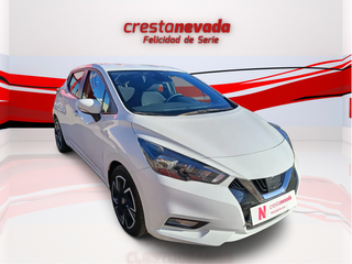 DESDE 195€ AL MES SIN ENTRADA NISSAN MICRA BLANCO