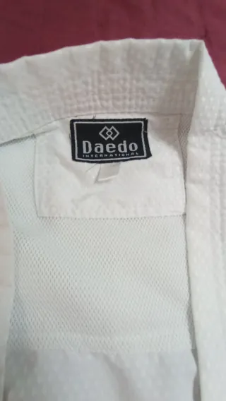 Partes de arriba y abajo de karate.