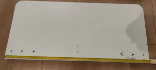 2 Cabeceros blancos Slakt de Ikea