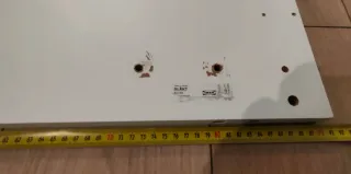 2 Cabeceros blancos Slakt de Ikea