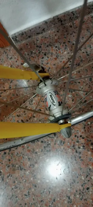 Bicicleta de carretera clásica