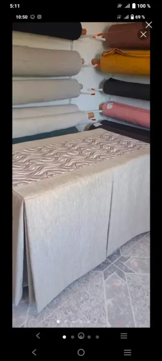 Ropa de mesa camilla