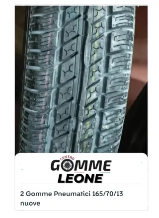 2 Pneumatici gomme 165/70/13 r 13