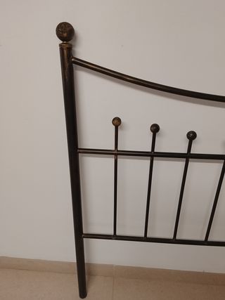 cabecero forja negro 135cm