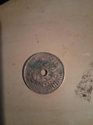 ESPAÑA 25 CENTIMOS 1934