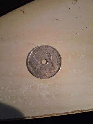 ESPAÑA 25 CENTIMOS 1934