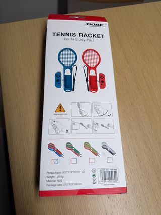 Mario Tennis Aces y raquetas