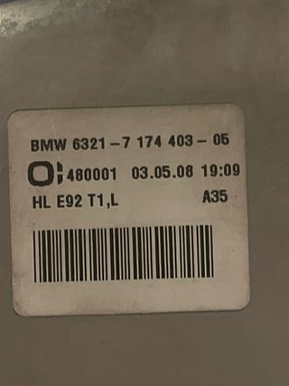 Pilotos Traseros BMW Serie 3 E92 Originales