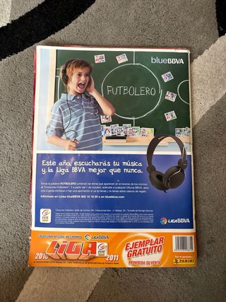 Album cromos liga bbva 2010-2011 panini