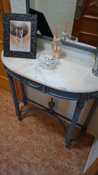 Un recibidor de bronce en perfecto estado