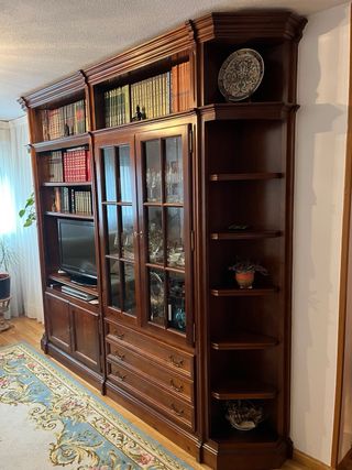 Mueble de salon vintage salon madera