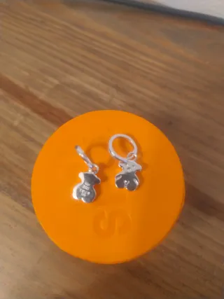 Pendientes Oso Tous Plata