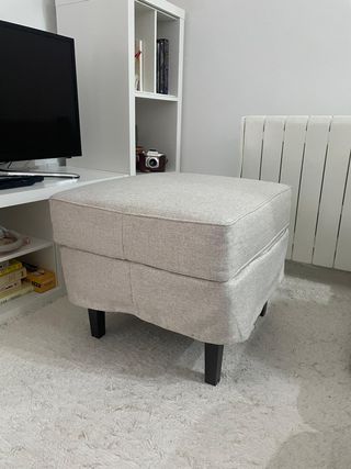 PUFF beige claro ROCKSJÖN