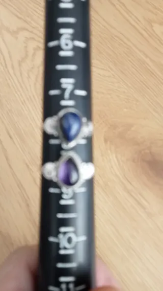 2 anillos de plata de ley 925 23 €