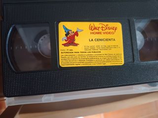 Lote 8 películas Walt Disney VHS
