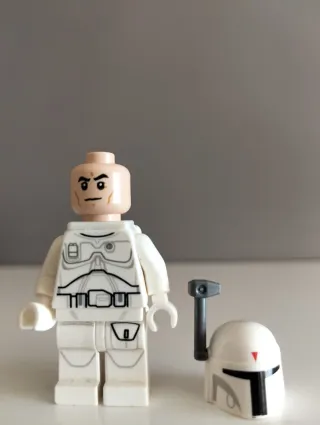 Minifigura LEGO Star Wars Boba Fett Bianca