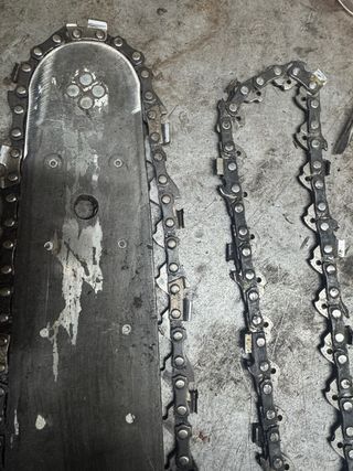 Espada stihl y 2 cadenas 40cm 55 eslabones