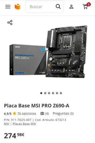 i9 12900F + MSI PRO Z690-A DDR5