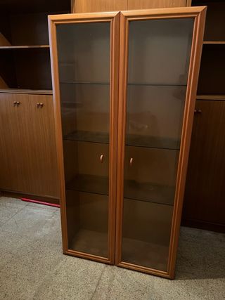 Mueble armario vitrina