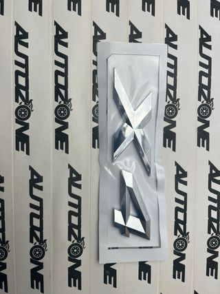 Emblema X4 cromado para maletero de BMW X4