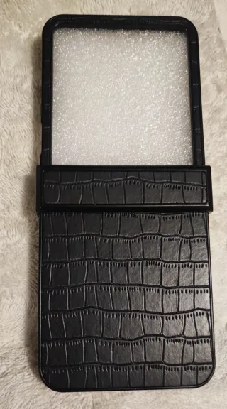 Funda carcasa tipo piel para Motorola razr 60 ultr