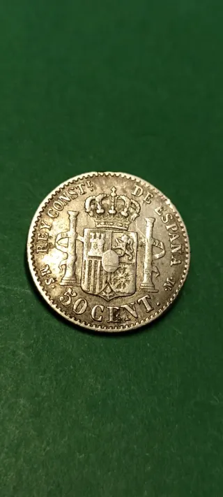 50 Cts. 1881. Plata.