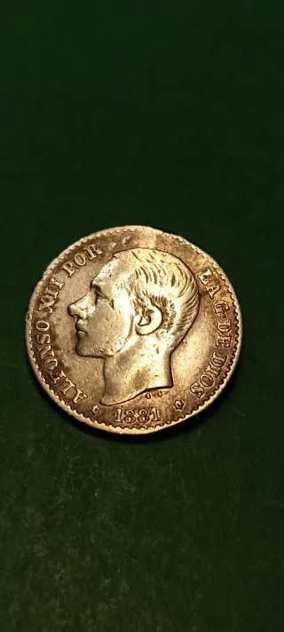 50 Cts. 1881. Plata.
