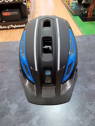 Casco bici Acerbis Doublep Negro/Azul XL (59-62CM)