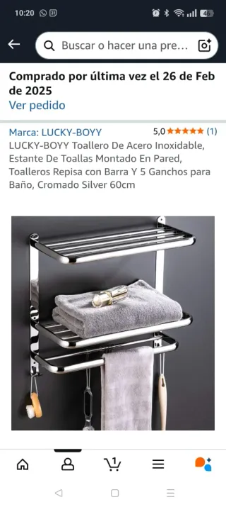 Estantería de baño