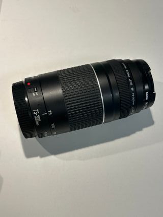 Canon EF-S 75-300mm f/4-5.6. Muy buen estado.