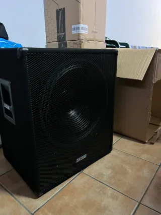 2ud. Subwoofer vonyx 18 activo