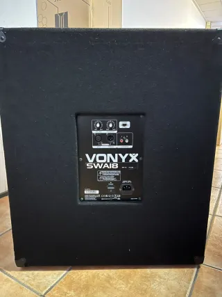 2ud. Subwoofer vonyx 18 activo