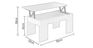 ✅MESA CENTRO GALA A ESTRENAR
