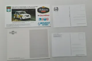 Lancia 037 Martini Totip Cerrato Tarjetas postales