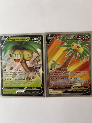 Carta pokemon Exeggutor de Alola