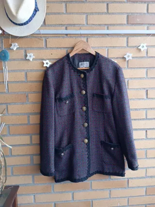 Blazer in lana e cashmere vintage