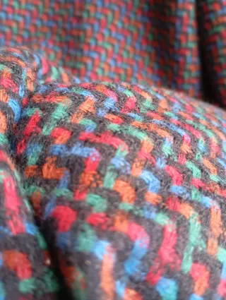 Blazer in lana e cashmere vintage