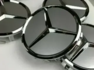 Mercedes 75mm Centro Rueda Llanta Tapabujes AMG