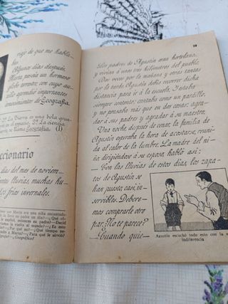 Libro antiguo de colegio. 1932.