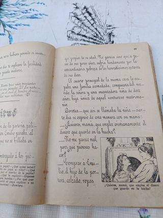 Libro antiguo de colegio. 1932.