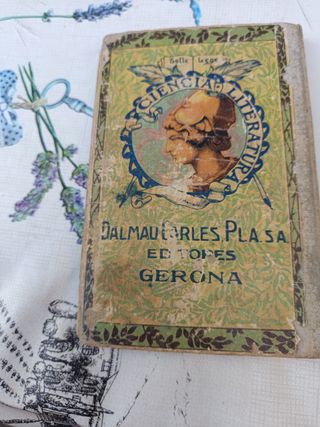 Libro antiguo de colegio. 1932.