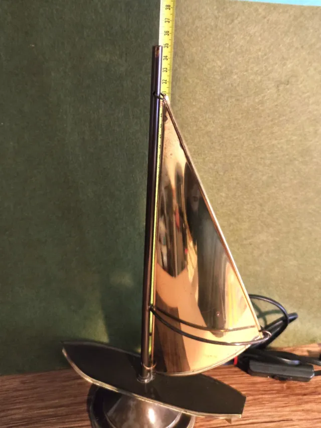 Lámpara Velero latón Italia 50s Santa & Cole Boho