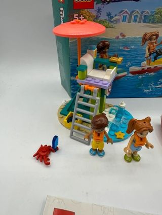 Lego Friends 42623 - beach water scooter completo