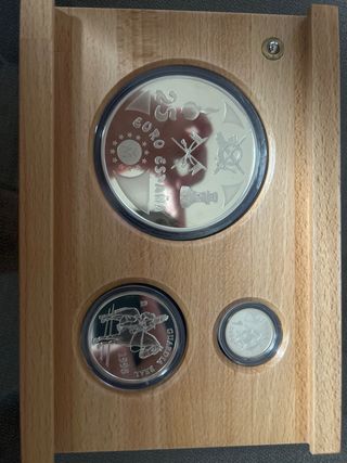 Estuche Monedas Plata Homenaje al Ejército 1998