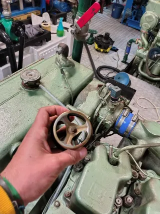 Termostato mecánico motor marino