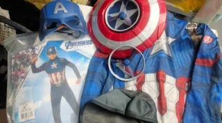 DISFRAZ DEL CAPITAN AMERICA ( REGALO ) !!