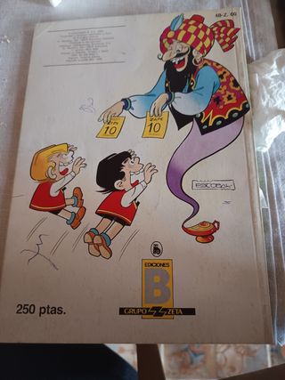 Tebeo cómic Zipi y Zape edición 1989