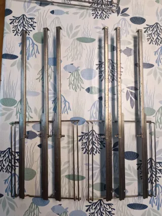 Rejilla y guías telescópicas horno Siemens