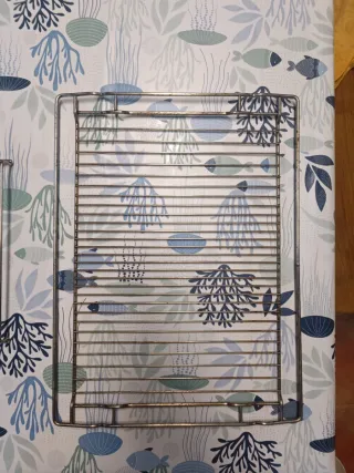 Rejilla y guías telescópicas horno Siemens